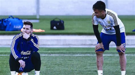 Messi y  Pity  Martínez, bajas para el próximo partido de ...