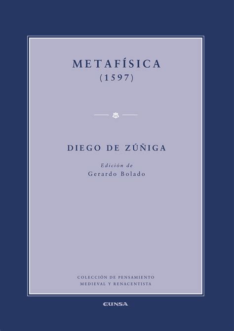Metafísica  1597    Ediciones Universidad de Navarra