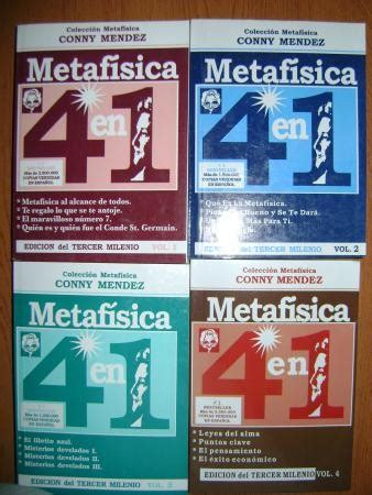 METAFISICA 4 EN 1   CONNY MENDEZ   LOS 4 TOMOS!!!