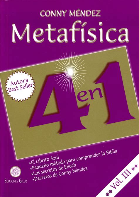 METAFISICA 4 EN 1 VOL. III | CONNY MENDEZ | Comprar libro 9789803690809