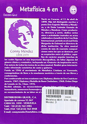 METAFISICA 4 EN 1. VOL III  SPANISH EDITION  By Conny Mendez **BRAND ...