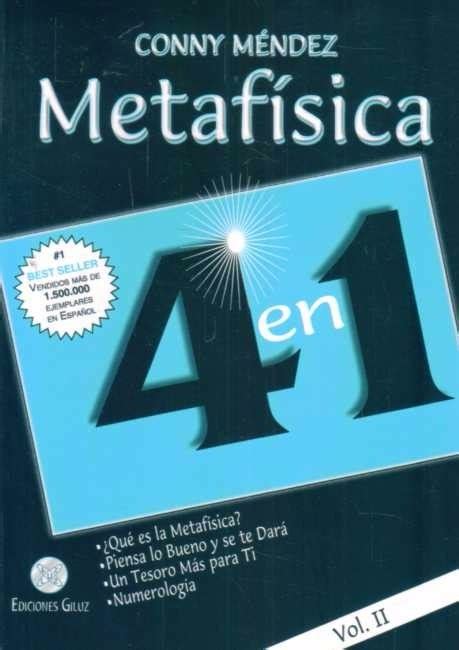 Metafisica 4 En 1   Volumen 2   Conny Mendez   $ 390,00 en Mercado Libre