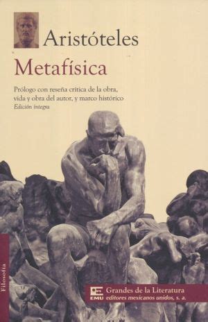 METAFISICA. ARISTOTELES. Libro en papel. 9786071417510 Librería El Sótano