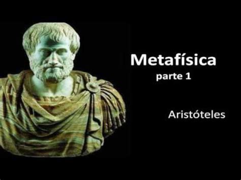 Metafísica Aristóteles parte 1 libro 1 a 7   YouTube