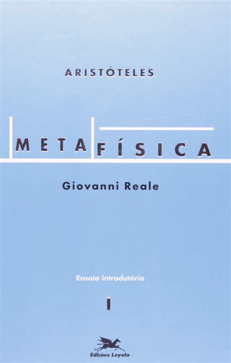 Metafísica de Aristóteles I PDF Giovanni Reale