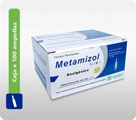 Metamizol 1g/2ml   Dismedin