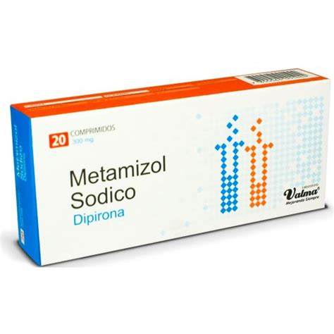 Metamizol Sódico 300 mg x 20 comprimidos