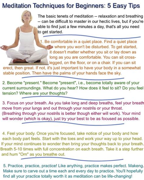 methods meditation   5 tips   Goals Fitness | Meditation ...