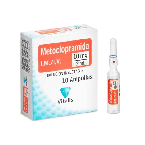 Metoclopramida 10 mg/2 mL – Vitalis
