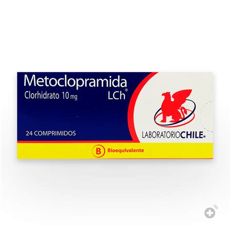 Metoclopramida 10 mg 24 Comprimidos