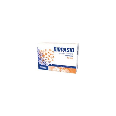 METOCLOPRAMIDA 10 mg, DIRPASID 20 tab | Farmasuper