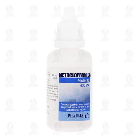 Metoclopramida 400mg Gotas 20ml Pharmalife