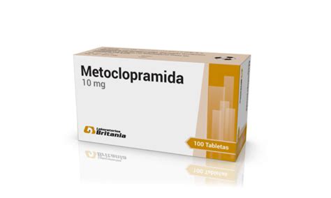 Metoclopramida Df 10Mg Tableta Caja/100   Laboratorios Britania