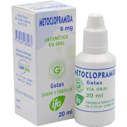 Metoclopramida Gotas   INFOMERC Vademécum Farmacéutico Bolivia