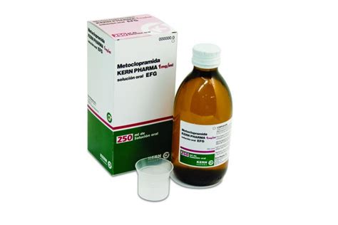 Metoclopramida Kern Pharma EFG 1 mg ml, 250 ml
