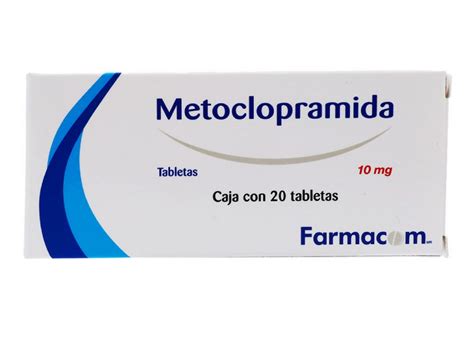 Metoclopramida   Saludisima Medicamentos