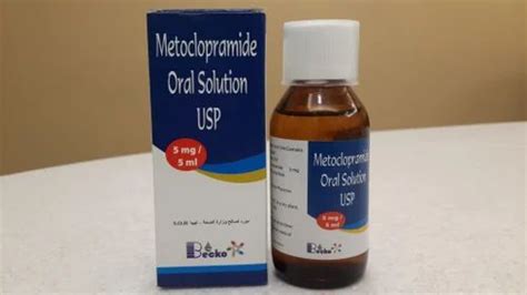 Metoclopramide Oral Solution 5mg/5ml, 100 Ml, For Commercial, | ID ...