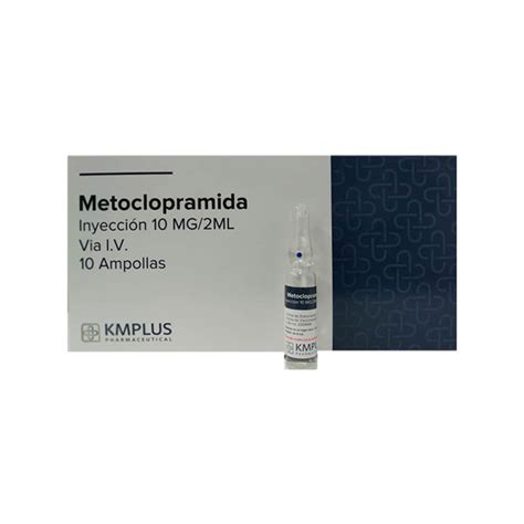 METROCLOPRAMIDA 10MG/2ML X1 AMP IV KMPLUS   Farma Valor :. +Salud ...