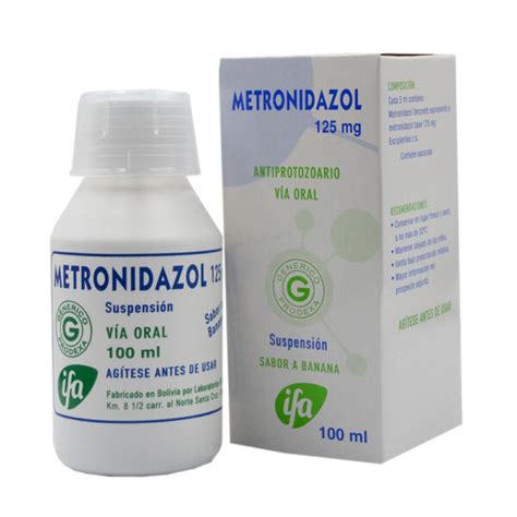 Metronidazol 125 mg – Laboratorios Ifa