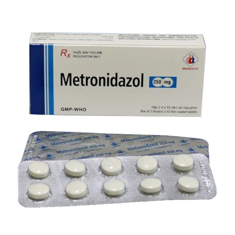Metronidazol 250 mg   Farmacia