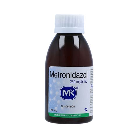 Metronidazol 250Mg/5mL Susp Oral Mk Frasco X 120 mL | Colombia