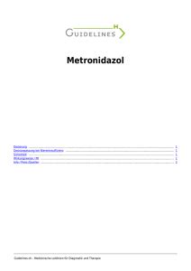 Metronidazol 400 mg