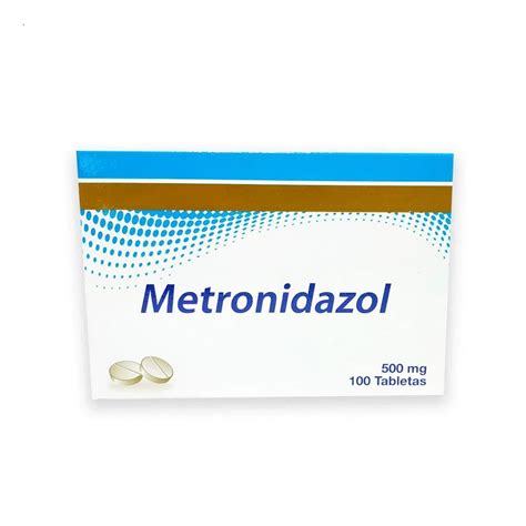 Metronidazol 500 mg tabletas cp cja x 100 und   Droguerias Patria