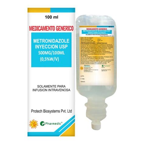 Metronidazol 500mg/100ml – Pharmedic