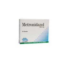 Metronidazol Ovulo 500 Mg X 10 Ovulos