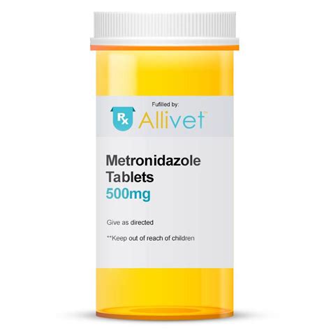 Metronidazole 500 mg Tablets for dogs and cats at best price