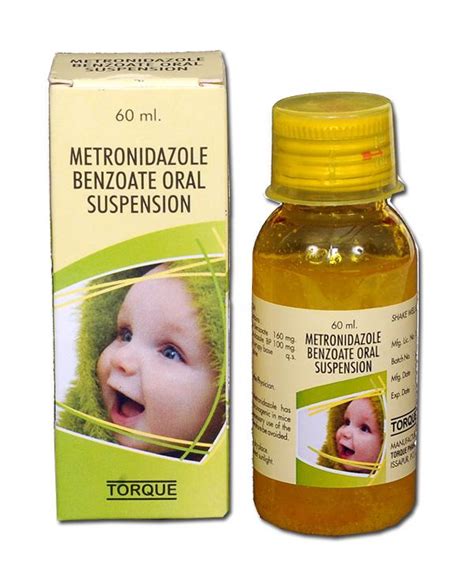 Metronidazole Benzoate Suspension   Oral Liquids   Torque ...