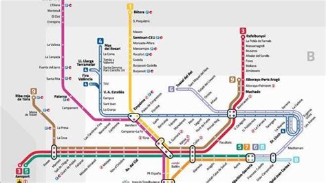 Metrovalencia cambia el nombre de las líneas y mantiene ...