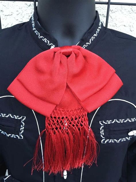 Mexican Bow Tie Charro and Mariachi Red Adult From Mexico ...