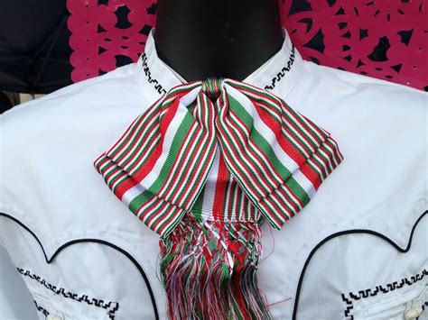 Mexican Bow Tie Charro and Mariachi Tricolor Adult From ...