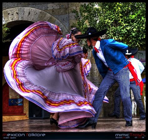 Mexican Folklore Jarabe Tapatío   by ~mimictrash on deviantART | México ...