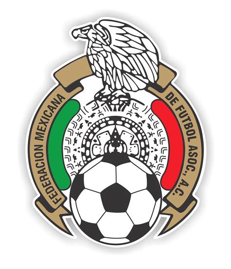 Mexico Federacion Mexicana de Futbol Die Cut Decal