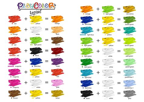 Mezclar colores para conseguir colores secundarios y ...
