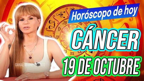 MHONI VIDENTE ️ Horóscopo de hoy CÁNCER 19 de OCTUBRE 2021 NO LO VAS A ...