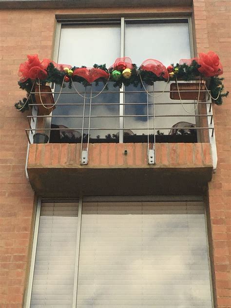 Mi balcón navideño | Decorar casa navidad, Decoración de ...