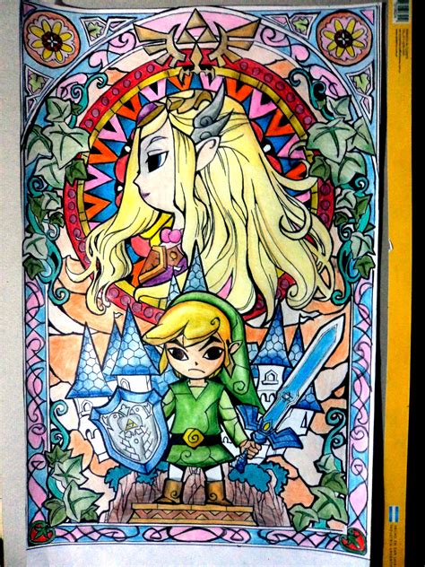 Mi dibujo de  The Legend Of Zelda    Taringa!