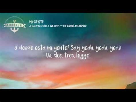 Mi Gente  English Version  with Lyrics   lyrics [ Official ...