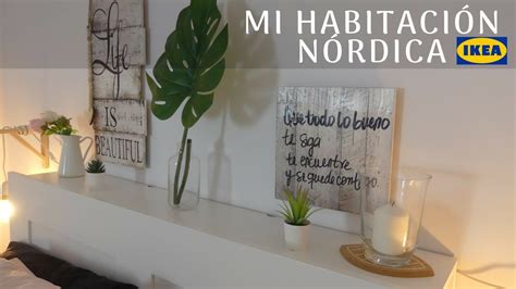 Mi habitación estilo nórdico o escandinavo Ikea   YouTube