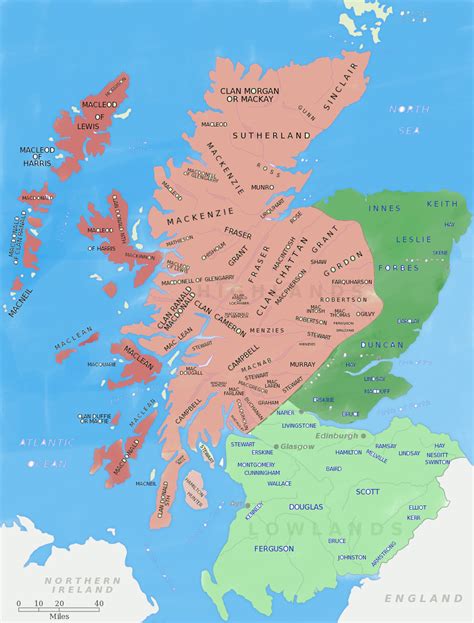 Mi Magico Mundo Escoces, clanes, castillos, ciudades de ...