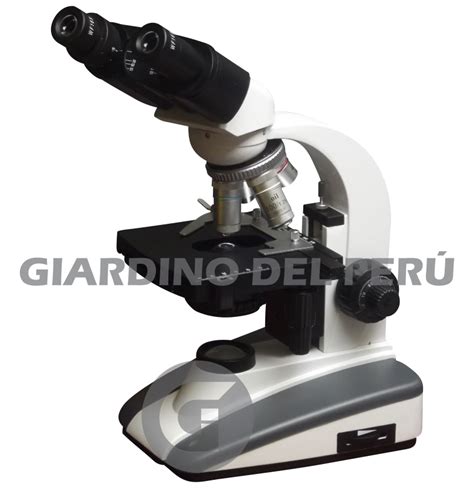 Microscopio Binocular Luz Halógena | Negocio.pe
