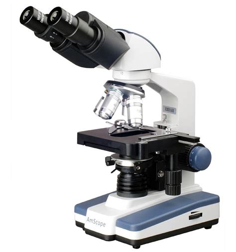 Microscopio Compuesto De Laboratorio Amscope 40x 2500x Led ...