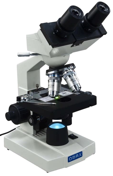 Microscopio Optico Binocular Compuesto, 40x A 2000x, Omax ...