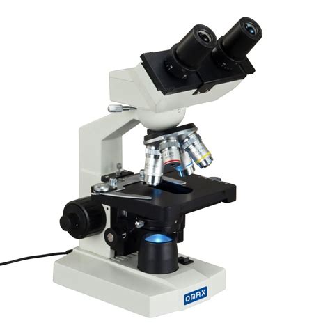 Microscopio Optico Binocular Compuesto, 40x A 2500x, Omax ...