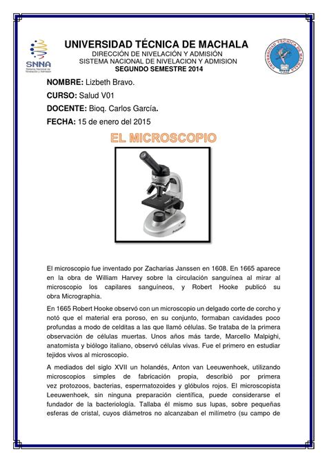 Microscopio pdf by Liz Bravo   Issuu