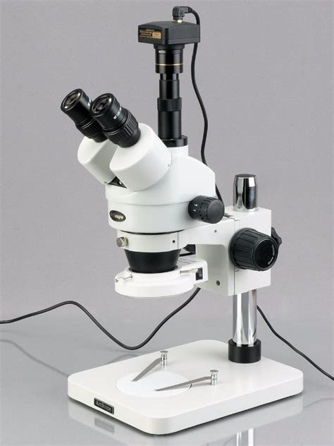 Microscopio Trinocular Wh20x Zoom Cámara 10mp Sm1tsz ...