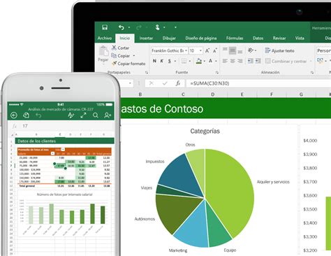 Microsoft Excel 2016, hojas de cálculo, prueba gratuita